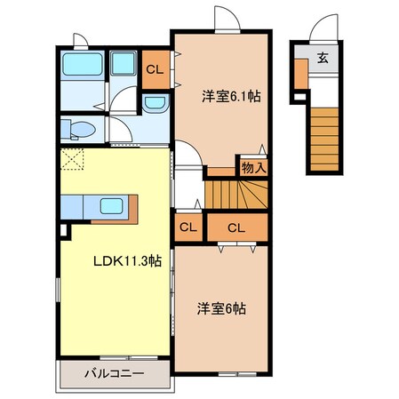 セリシールの物件間取画像